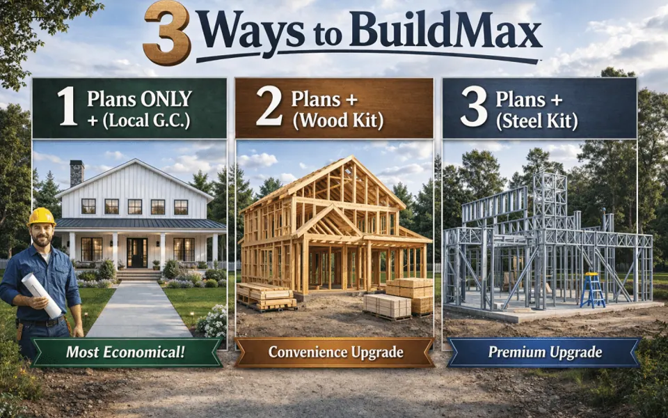 BuildMax Steel Barndominium Kit (Quick Start / Ultimate)