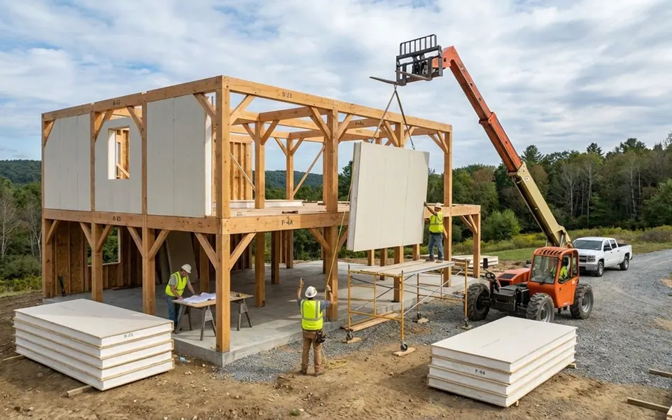 Riverbend Timber Framing PerfectFit Series (example package)