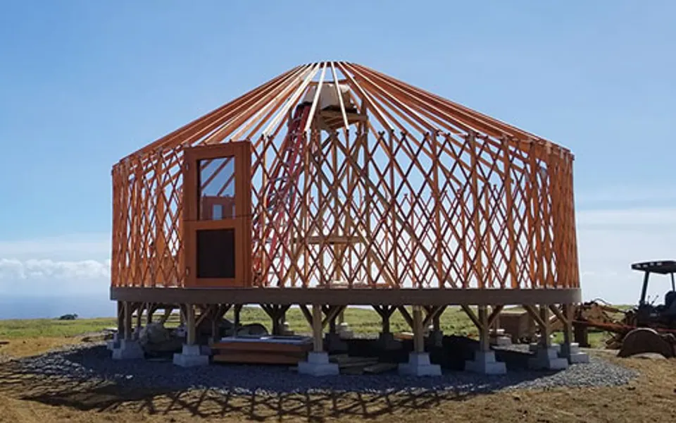 Yurts of Hawaii Eagle Yurt, 33 ft